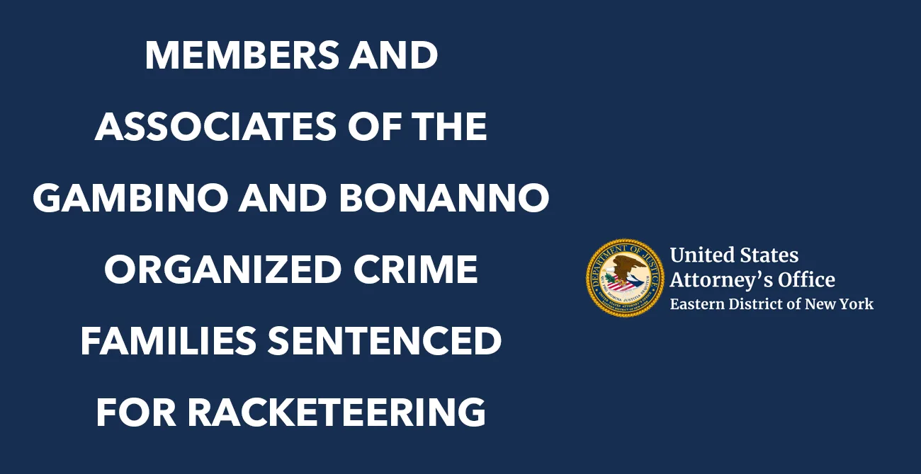 A blue background with the words " members and associates of the united attorneys general."