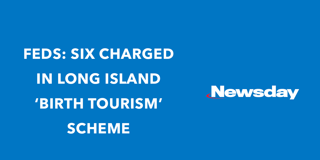 A blue background with the news logo and text.